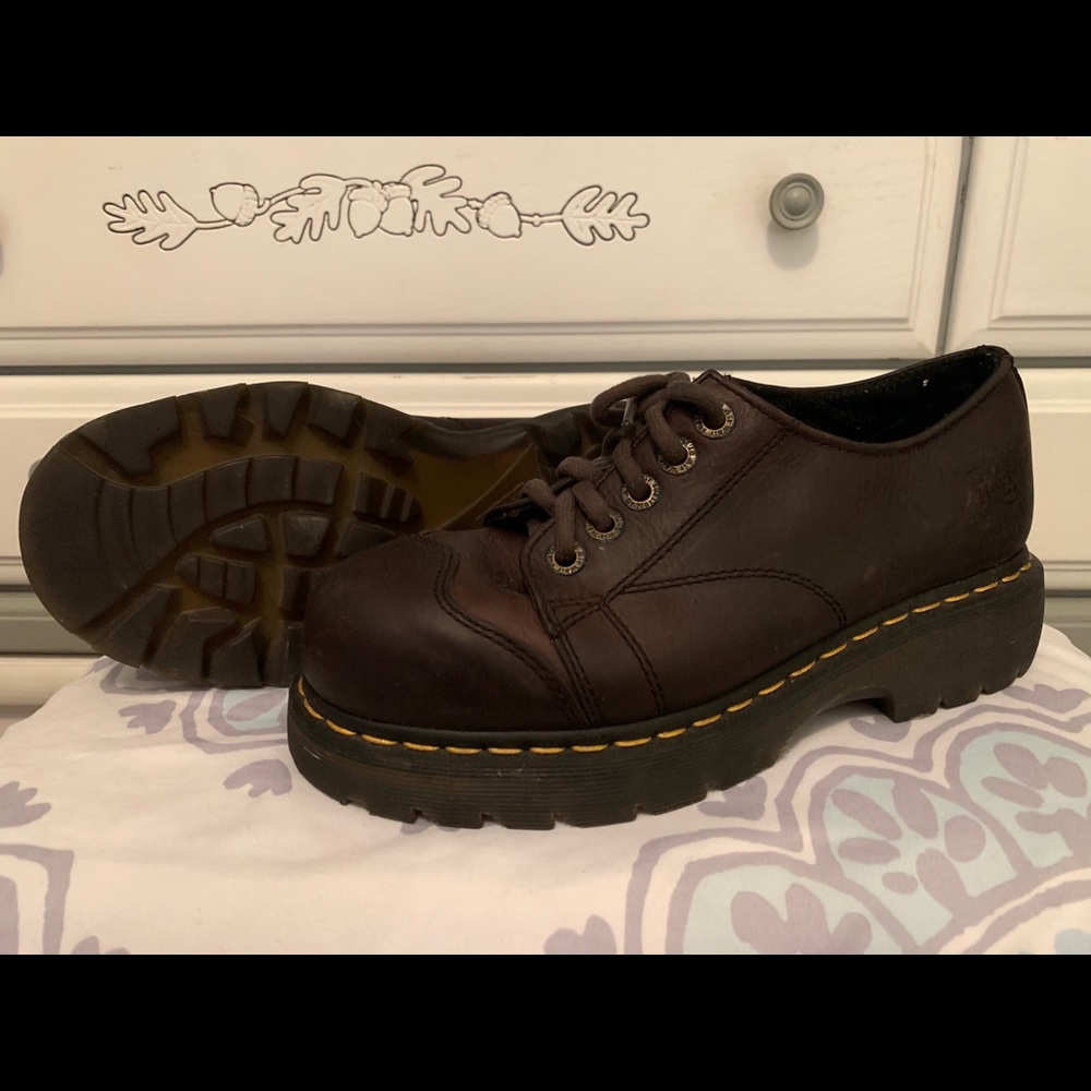 Woman’s Dr. Martens Steel Toe boots size 8